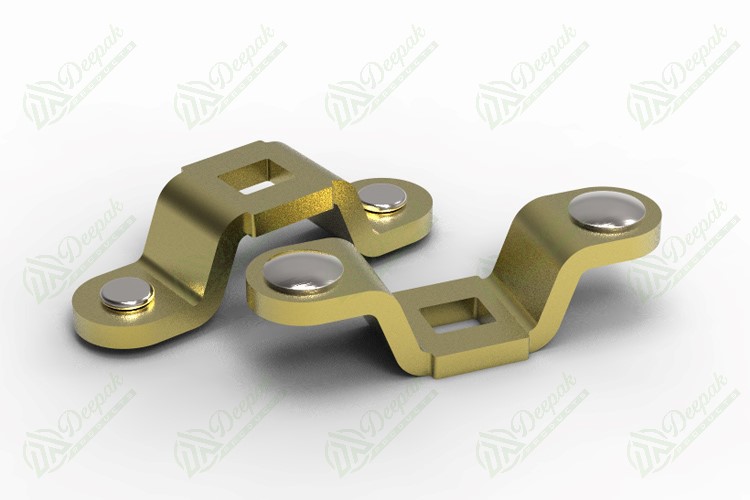 Brass Riveted U Bend Component