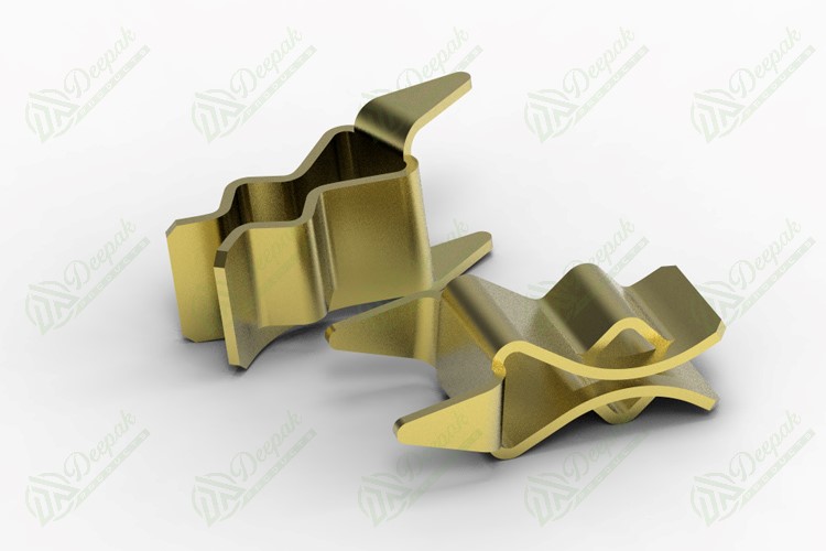Brass Wire Clip Component
