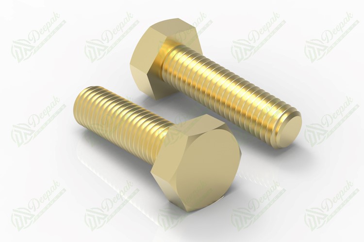 Brass Hex Bolt Type 2 – Deepak Products