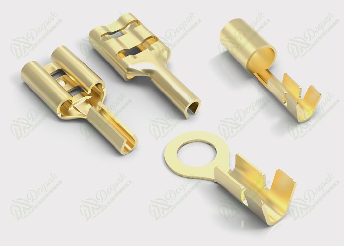 Crimping Lugs – brass cable connection devices