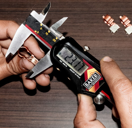 Vernier Caliper — quality testing equipment at Deepak Products